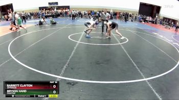 106 lbs Champ. Round 2 - Bryson Hand, Choctaw vs Barrett Clayton, Jefferson