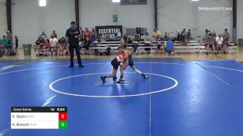 52 lbs Consolation - Ethan Spatz, Norris WC vs Kendleigh Bowyer, Ohio National Girls Team