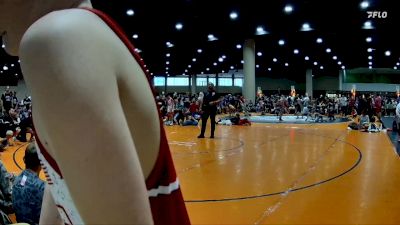 90 lbs Round 5 (8 Team) - Mason Mattevi, Gulf Coast WC vs Kaine Orrick, Team Arkansas