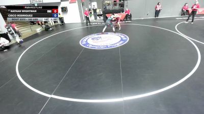 165 lbs Champ. Rd Of 32 - Nathan Wightman, Westmont Wrestling Club vs Cisco Rodriguez