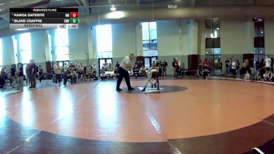 92 lbs Semifinal - Kanoa Saferite, Nova WC vs Blake Chaffin, Staunton River Wrestling Club