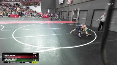 91 lbs Champ. Round 1 - Aiden Pierce, Melrose-Mindoro vs Isaac Heine, Askren Wrestling Academy