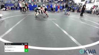 100 lbs Rr Rnd 2 - Bodie Franklin, Madill Takedown vs Walker Gratz, Madill Takedown