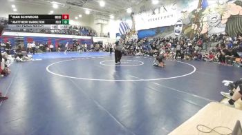 132 lbs 1st Place Match - Matthew Hamilton, Post Falls vs Eian Schwecke, Moscow