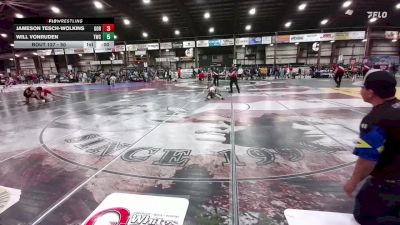 80 lbs Semifinal - Noble Brakke, Governor Wrestling vs Ryker Whirlwind Horse, Little Wound Mustangs