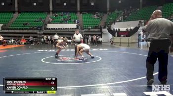 160 lbs Cons. Round 3 - Xavier Donald, East Limestone vs Josh Peoples, Southside, Gadsden