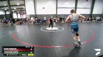 152 lbs Semifinal - Hugh Wheeler, Cashmere Wrestling Club vs Tennyson Kurtz, All-Phase Wrestling Club