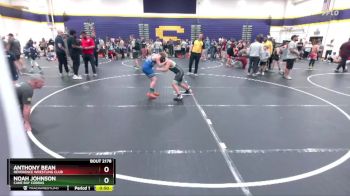 105 lbs Round 3 - Noah Johnson, Cane Bay Cobras vs Anthony Bean, Reverence Wrestling Club