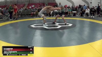 139 lbs Round 1 (8 Team) - Nico Marchetti, Ruthless vs Ty Barton, PA Alliance