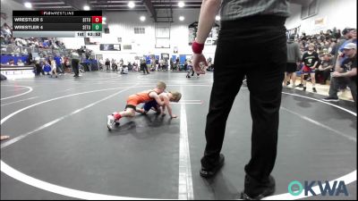 45 lbs Consi Of 8 #1 - Luex Lehman, Lexington Wrestling Club vs Colt Byler, Little Axe Takedown Club
