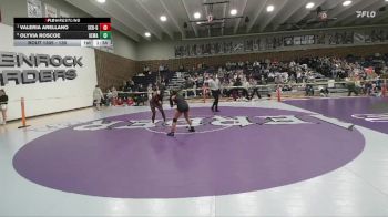 130 lbs Semifinal - Valeria Arellano, Scottsbluff Girls vs Olyvia Roscoe, Kelly Walsh