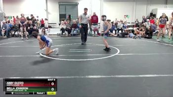 75 lbs Round 3 (6 Team) - Abby Guzzo, Misfits Power vs Bella Johnson, Finger Lakes Elite