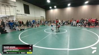 70-72 lbs Round 2 - Oliver Woods, Rockwall Training Center vs Chandler Demouy, Texas