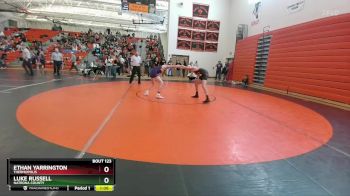 138C Round 2 - Luke Russell, Natrona County vs Ethan Yarrington, Thermopolis