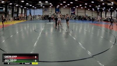 88 lbs Rd# 5- 3:45pm Friday Final Pool - Carter Ickes, Dynasty Black vs Jack Thrush, Untouchables