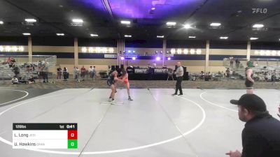 126 lbs Consi Of 8 #1 - Lucas Long, Jedi Wr Ac vs Uriah Hawkins, Granite WC