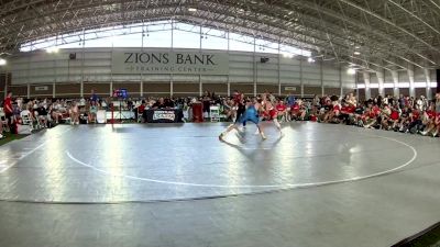 126 lbs Lane Monroe, Utah Gold vs Drake Sheffield, Oklahoma Outlaws Red