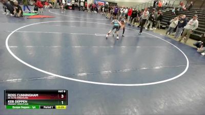 67 lbs Cons. Round 3 - Ross Cunningham, DC Elite Wrestling vs Keb Deppen, Prodigy Wrestling