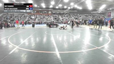 50 kg Champ. Rd Of 64 - Sky Ramos, Golden Back MRTC vs Rylee Balcazar, Nebraska Panhandle Wrestling Club