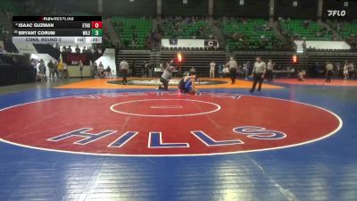 1A-4A 144 Cons. Round 2 - Bryant Corum, Wilson vs Isaac Guzman, Etowah High School