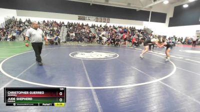 126 lbs Cons. Round 2 - Christopher Guerreo, Hesperia vs Jude Shepherd, Marina