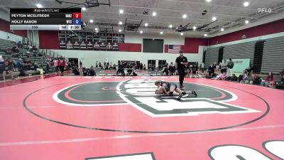 110 lbs Semis & Wb - Peyton McElfresh, Daughters Of Zion vs Holly Eason, WTC