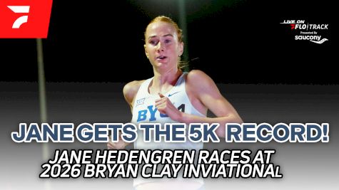 Jane Hedengren Breaks Parker Valby's NCAA 5k Record at Bryan Clay 2026