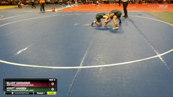 130 lbs Cons. Round 2 - Hyatt Hansen, WML (Windom/Mountain Lake) vs Elliot Xayavong, WML (Windom/Mountain Lake)