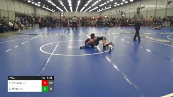 70 lbs Prelims - Donovan Symalla, Team USA vs Jett Kline, Ghost Riders