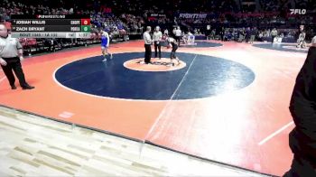 1A 132 lbs Cons. Semi - Kane Dauber, Princeton vs Brandon Green Jr., Roxana