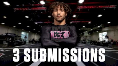 3 Submissions From Michael Sainz On Day One of ADCC West Coast Trials