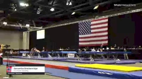 Samantha Breckenridge - Tumbling, Kris Power Tumbling - 2021 USA Gymnastics Championships
