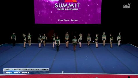 Cheer Tyme - Legacy [2026 L4 Senior Open Coed - D2 Semis] 2026 The D2 Summit