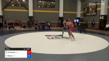 82 kg Quarterfinal - MacAron Kukowski, Minnesota vs Cole Pence, Wisconsin