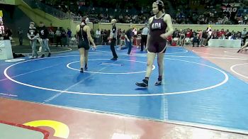 143 lbs Quarterfinal - Makenna Howell, Ada vs Marley (Aaron) Reiner-McGuinn, Yukon Jr. High Girls