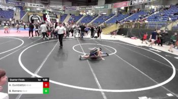 65 lbs Quarterfinal - Henry Dumbleton, Bear Cave WC vs Brenden Romero, Colorado Regulators