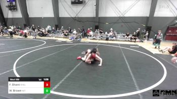 106 lbs Quarterfinal - Fateh Dhami, Khalsa Wrestling Club vs Wyatt Browe, Mat Demon WC