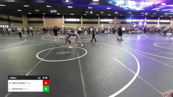 136 lbs Quarterfinal - Karen Hernandez, SoCal Hammers vs Laura Almanza, Wildcat WC/DYWC