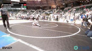 52 lbs Consi Of 8 #2 - Easton Admire, Berryhill Wrestling Club vs Alex Korte, Wagoner Takedown Club