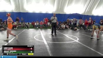 106 lbs Round 3 (8 Team) - Joey Cline, Death Squad vs Brody Shearn, Warner Elite