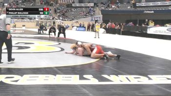 215 lbs Cons. Round 4 - Devin Allen, Dupont Manual vs Phillip Sullivan, Trinity (Louisville)