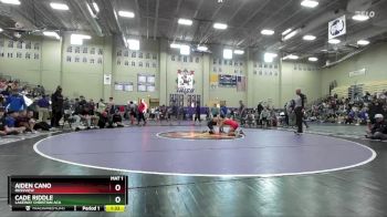106 lbs Champ. Round 3 - Aiden Cano, Rossview vs Cade Riddle, Lakeway Christian Aca