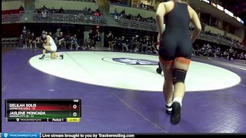 140 lbs Round 5 (8 Team) - Amayah Caro, Garden City HS vs Aubrey Ackerson, Lexington Girls