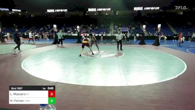 157 lbs Consi Of 32 #2 - Luke Massaro, Whittier vs Naziel Florian, Lawrence