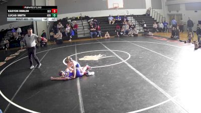 70 lbs Round 1 - Easton Himler, Derry vs Lucas Smith, Hempfield