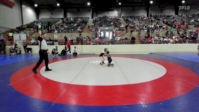 43 lbs Semifinal - Maddux Belflowers, Bison Takedown Wrestling Club vs Christian Coleman, Georgia