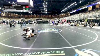 132 lbs Champ. Round 1 - Mayson Young, South Effingham vs Terry Milam, Middleburg