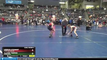 95 lbs Cons. Round 3 - Slater Thomas, Moyer Elite vs Adryck Stewart, Plainview Pirates