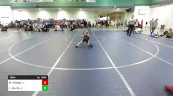 55 lbs 3rd Place - Michael Nicosia, PA vs Leonidas Murillo, NY