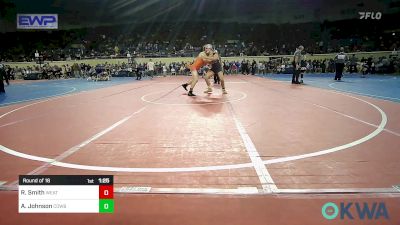 170 lbs Round Of 16 - Ryker Smith, Weatherford Youth Wrestling vs Arthur Johnson, Cowboy Wrestling Club